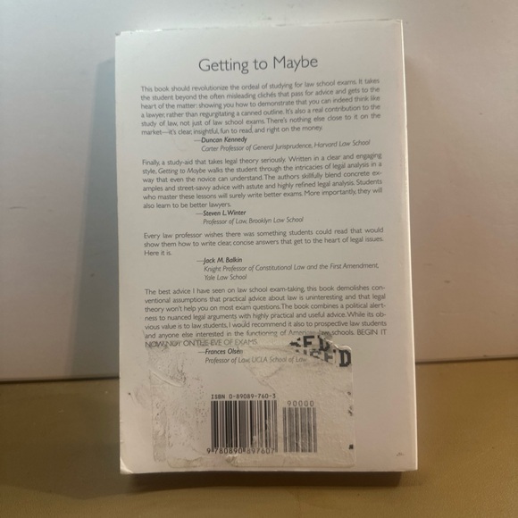 Getting to Maybe Book - Picture 2 of 5